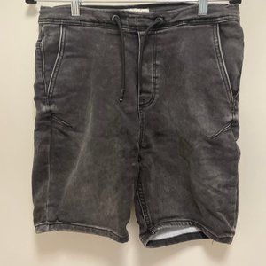 Zara Drawstring Jean Shorts